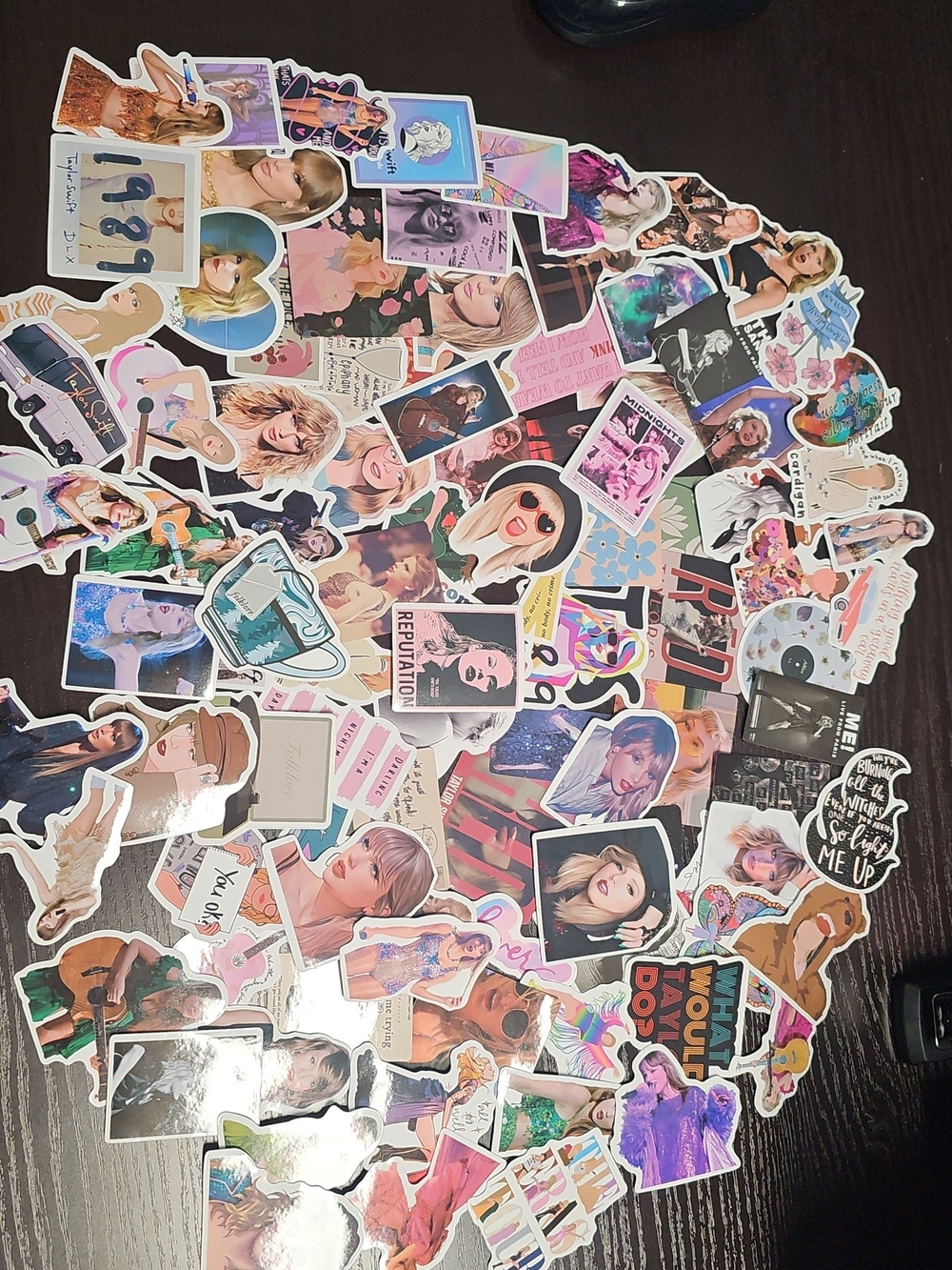 Taylor Swift Sticker Bundle - Assorted Pastel & Bright Colors